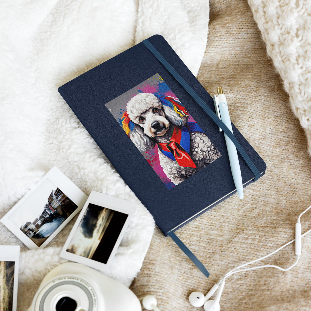 Poodle- Hardcover bound notebook v5