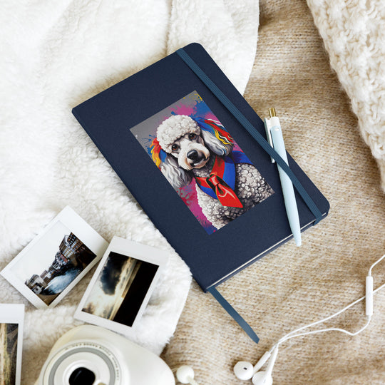 Poodle- Hardcover bound notebook v5