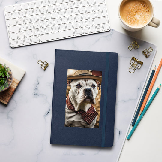 American Bulldog- Hardcover bound notebook v3