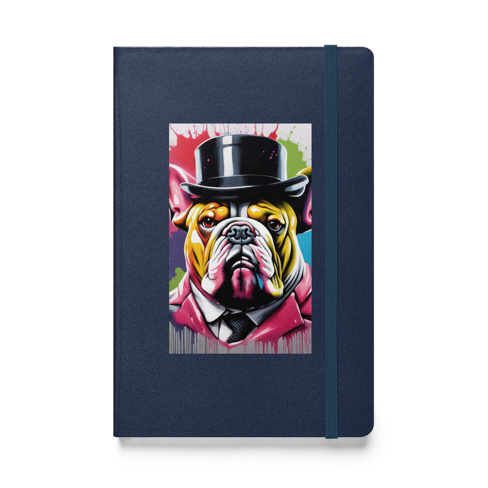 Bulldog- Hardcover bound notebook v2