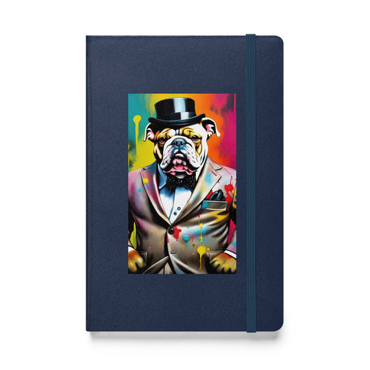 Bulldog- Hardcover bound notebook v3