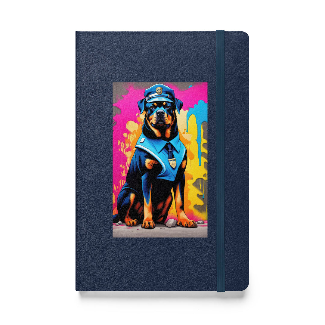 Rottweiler- Hardcover bound notebook