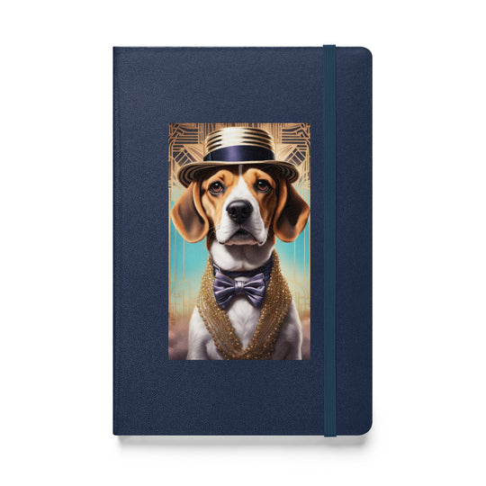 Beagle- Hardcover bound notebook v2