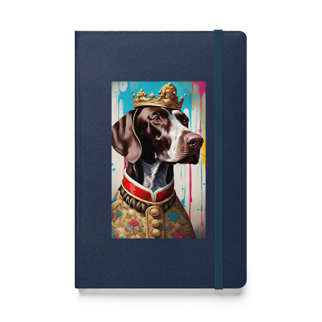 German Shorthaired Pointer- Hardcover bound notebook