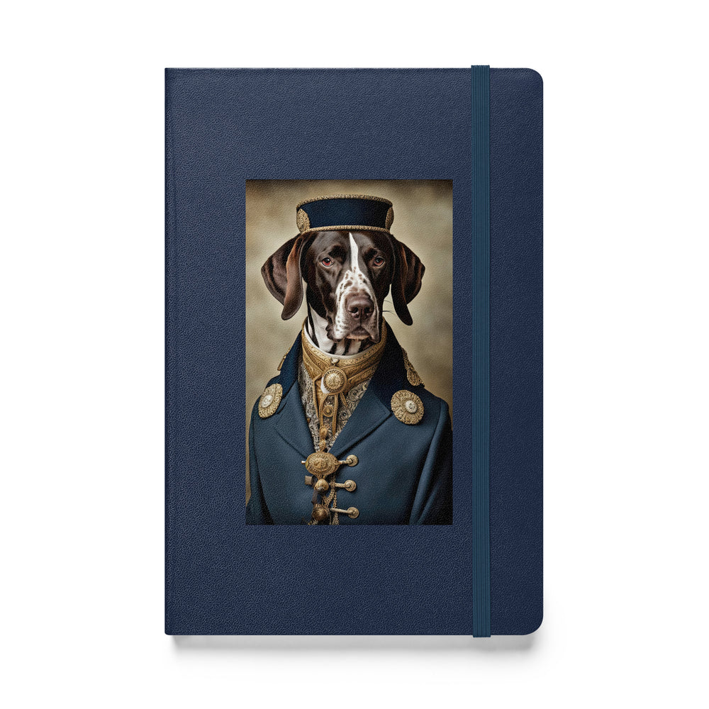 German Shorthaired Pointer- Hardcover bound notebook v3