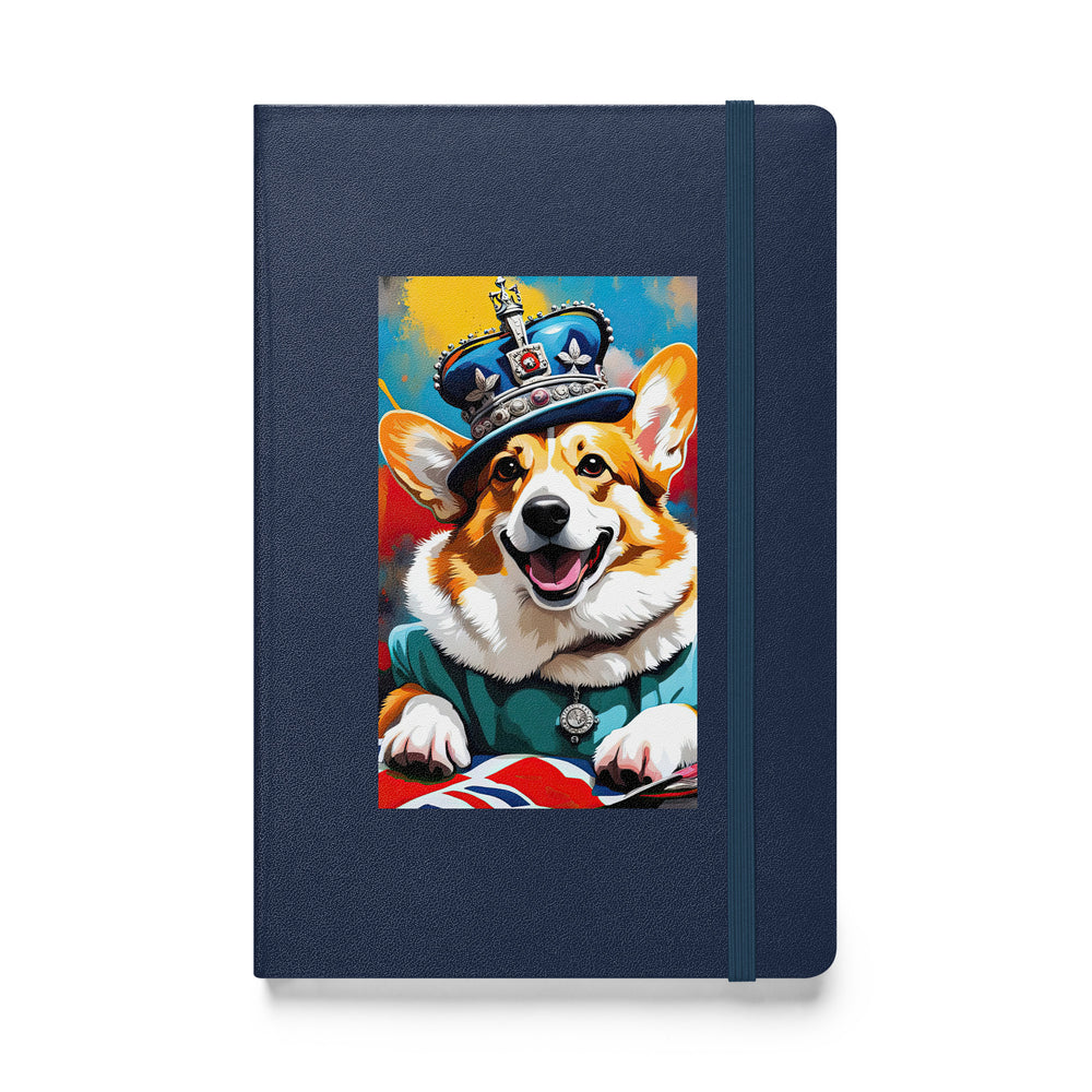 Pembroke Welsh Corgi- Hardcover bound notebook v2