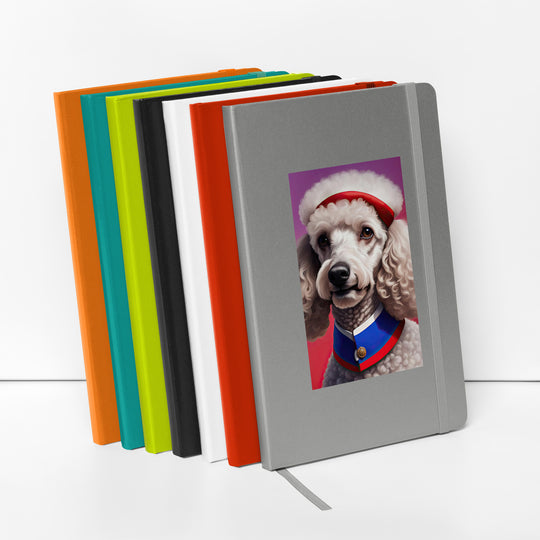 Poodle- Hardcover bound notebook