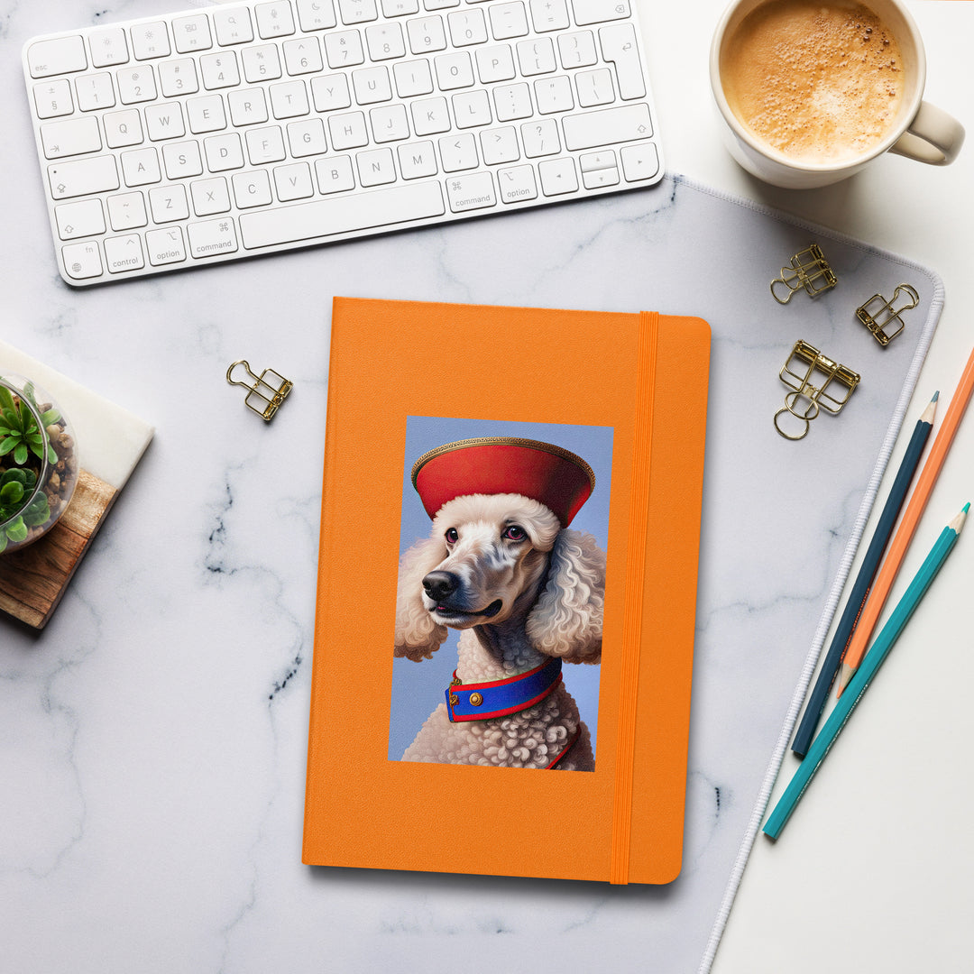 Poodle- Hardcover bound notebook v4