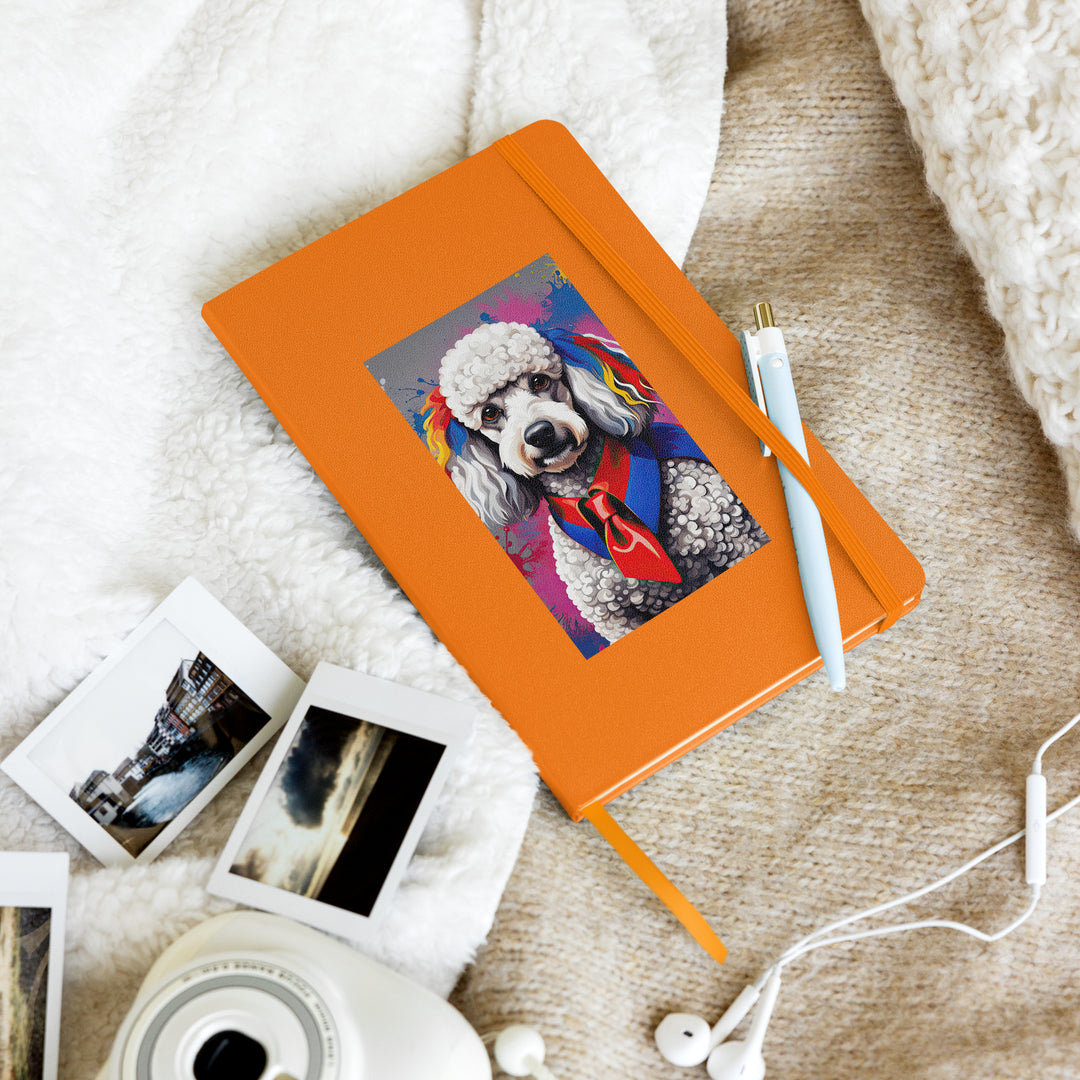 Poodle- Hardcover bound notebook v5
