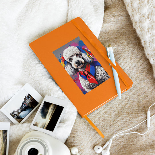 Poodle- Hardcover bound notebook v5