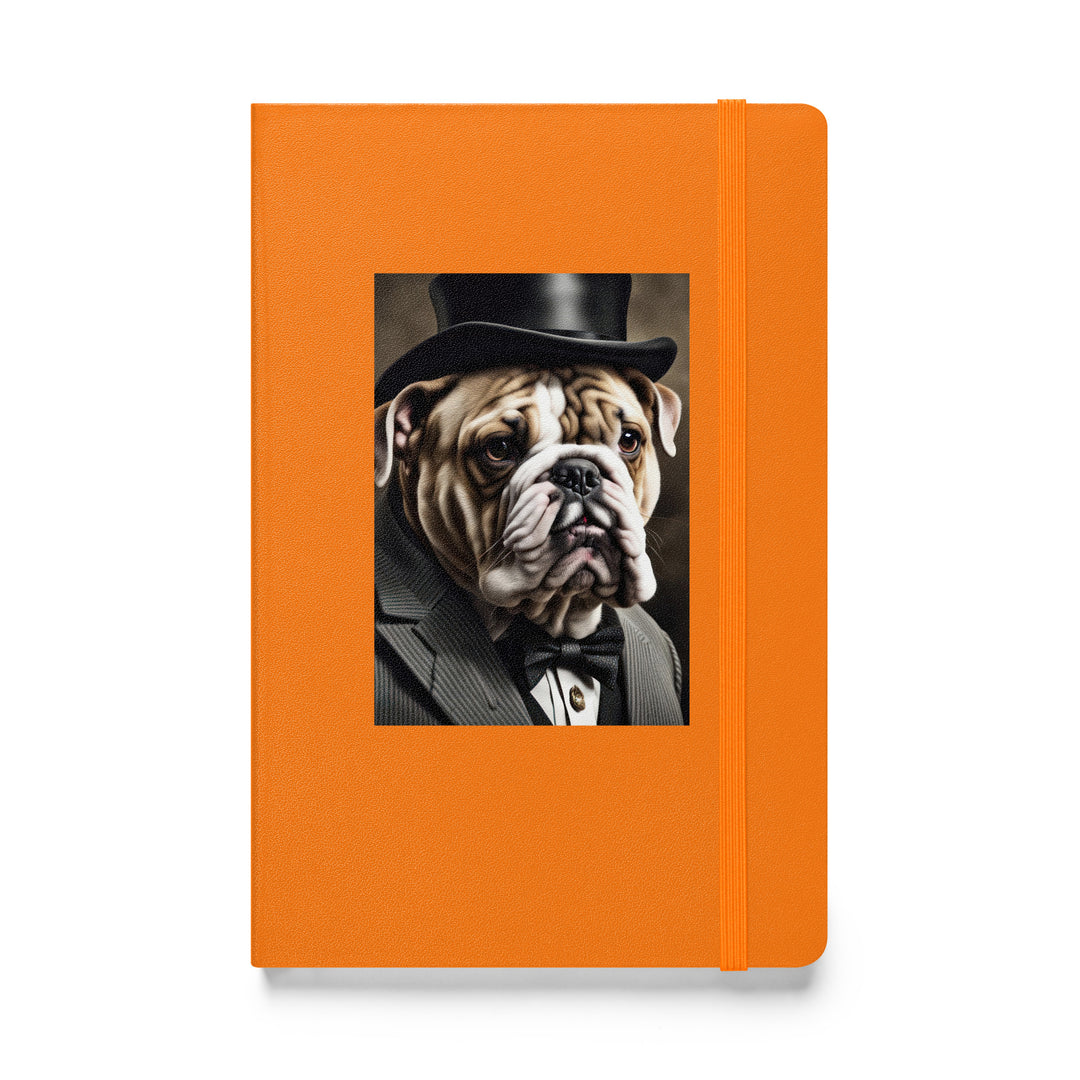 Bulldog- Hardcover bound notebook