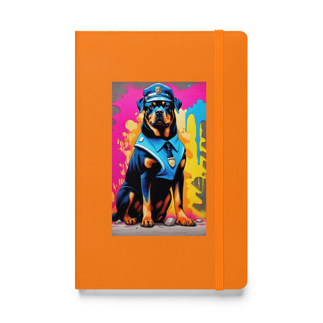 Rottweiler- Hardcover bound notebook