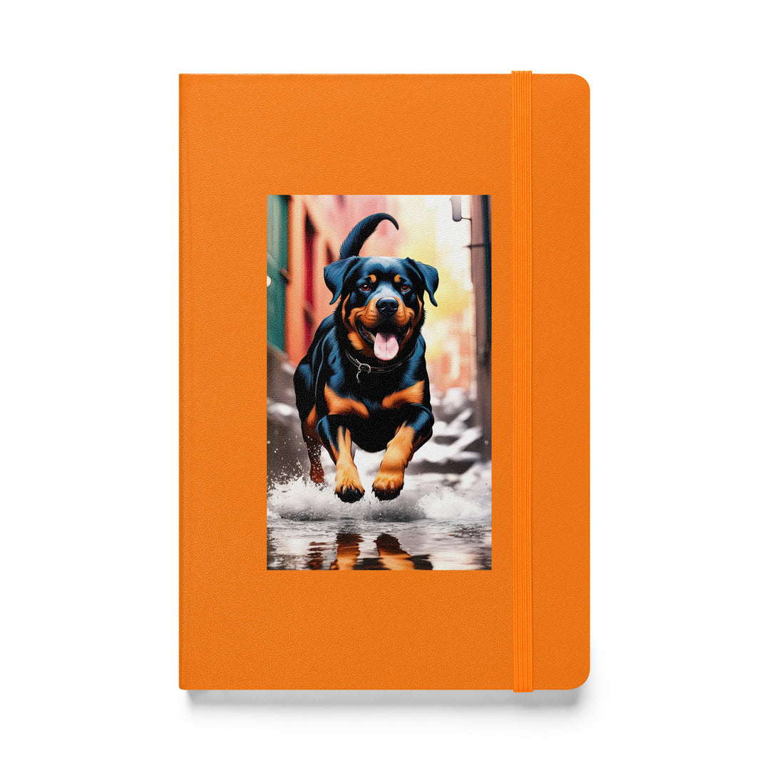 Rottweiler- Hardcover bound notebook v2