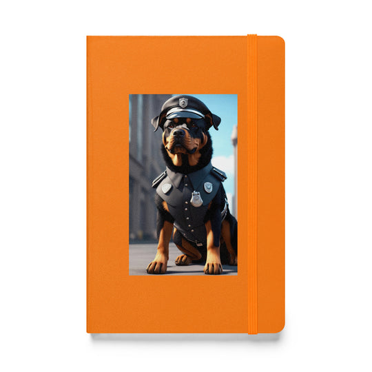 Rottweiler- Hardcover bound notebook v3