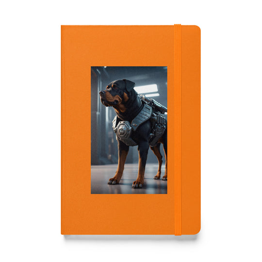 Rottweiler- Hardcover bound notebook v4