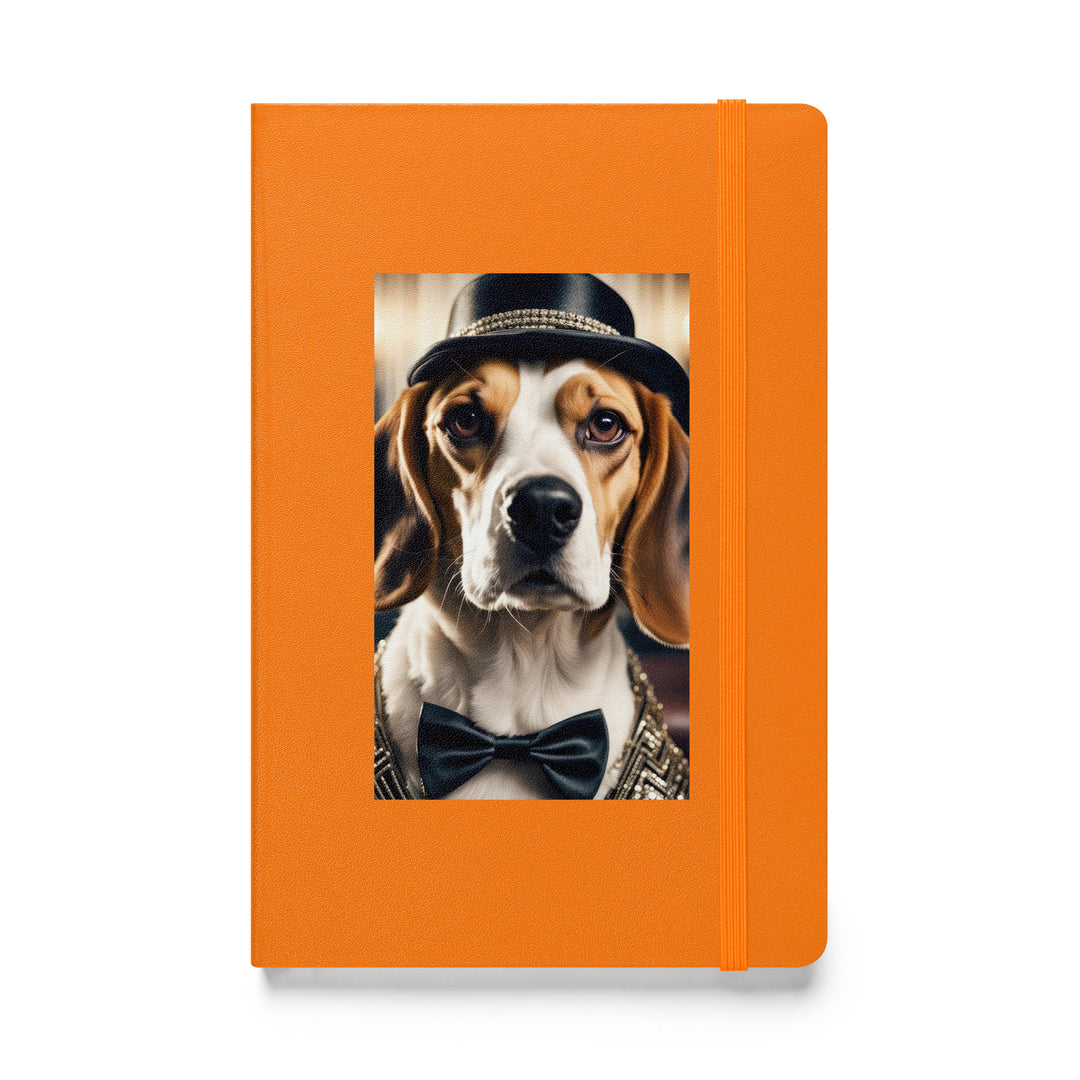 Beagle- Hardcover bound notebook