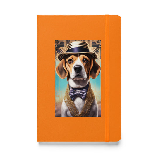 Beagle- Hardcover bound notebook v2