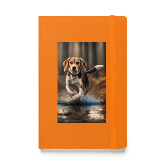 Beagle- Hardcover bound notebook v3