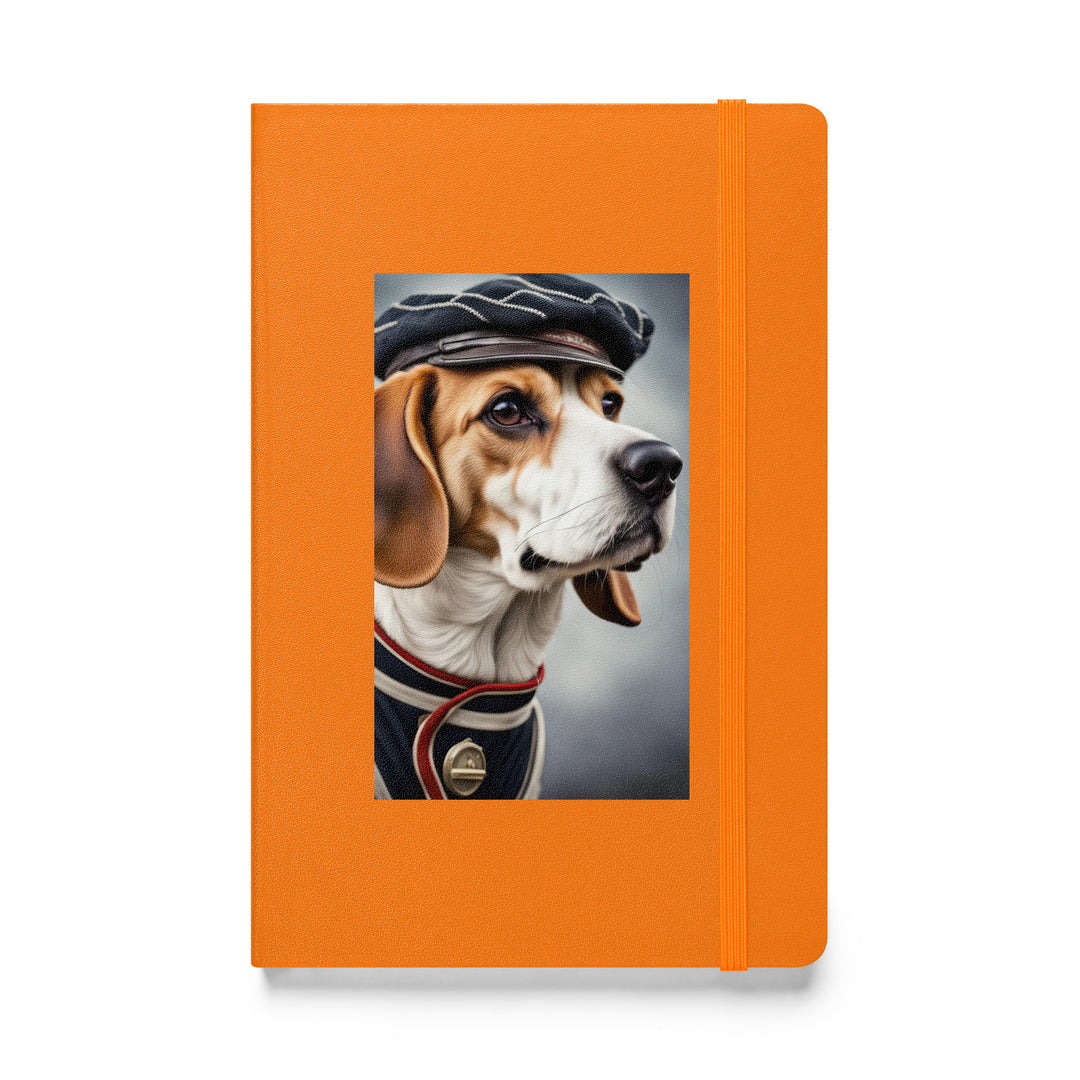 Beagle- Hardcover bound notebook v4