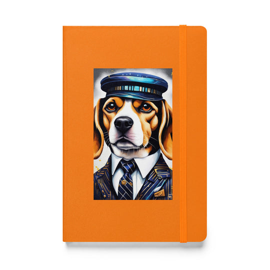 Beagle- Hardcover bound notebook v5