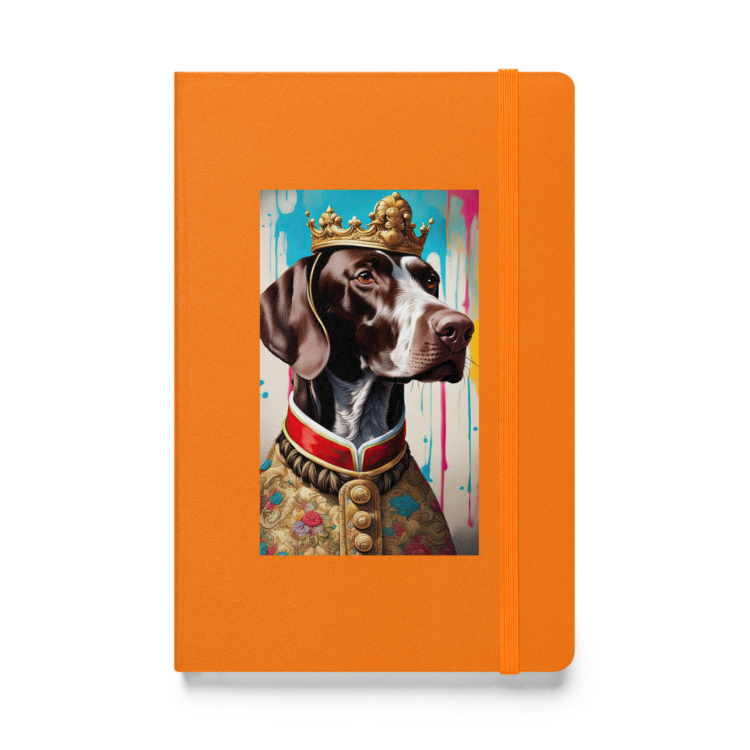 German Shorthaired Pointer- Hardcover bound notebook