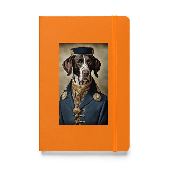 German Shorthaired Pointer- Hardcover bound notebook v3