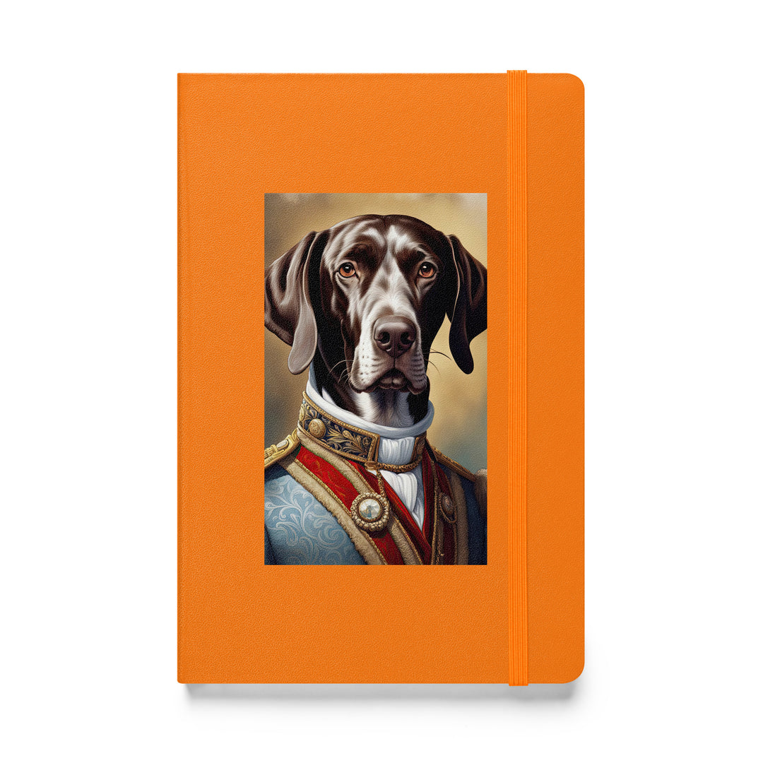 German Shorthaired Pointer- Hardcover bound notebook v4