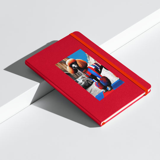 Poodle- Hardcover bound notebook v2