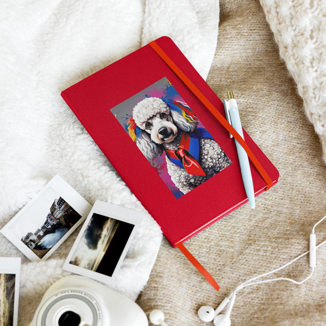 Poodle- Hardcover bound notebook v5