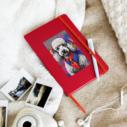 Poodle- Hardcover bound notebook v5