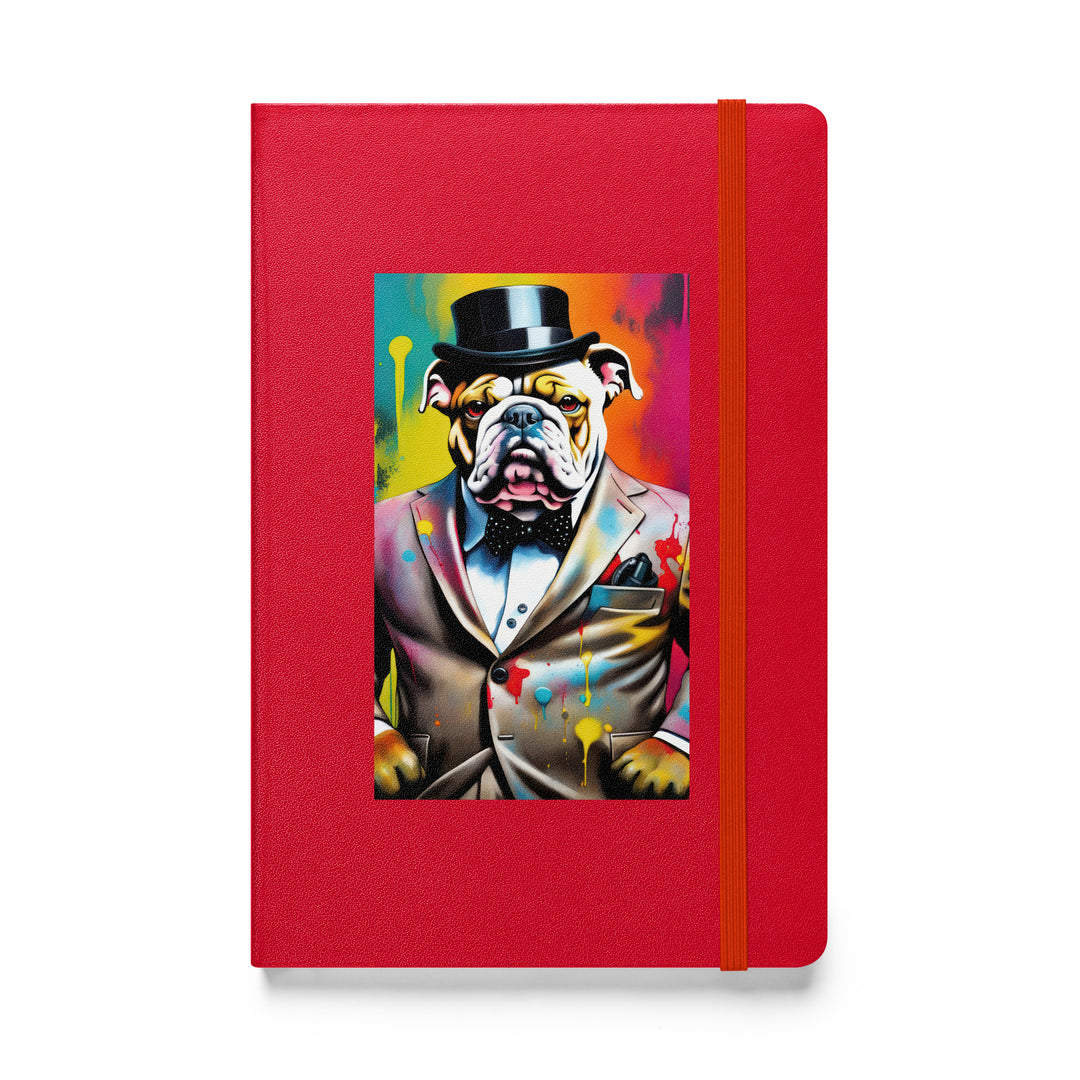 Bulldog- Hardcover bound notebook v3