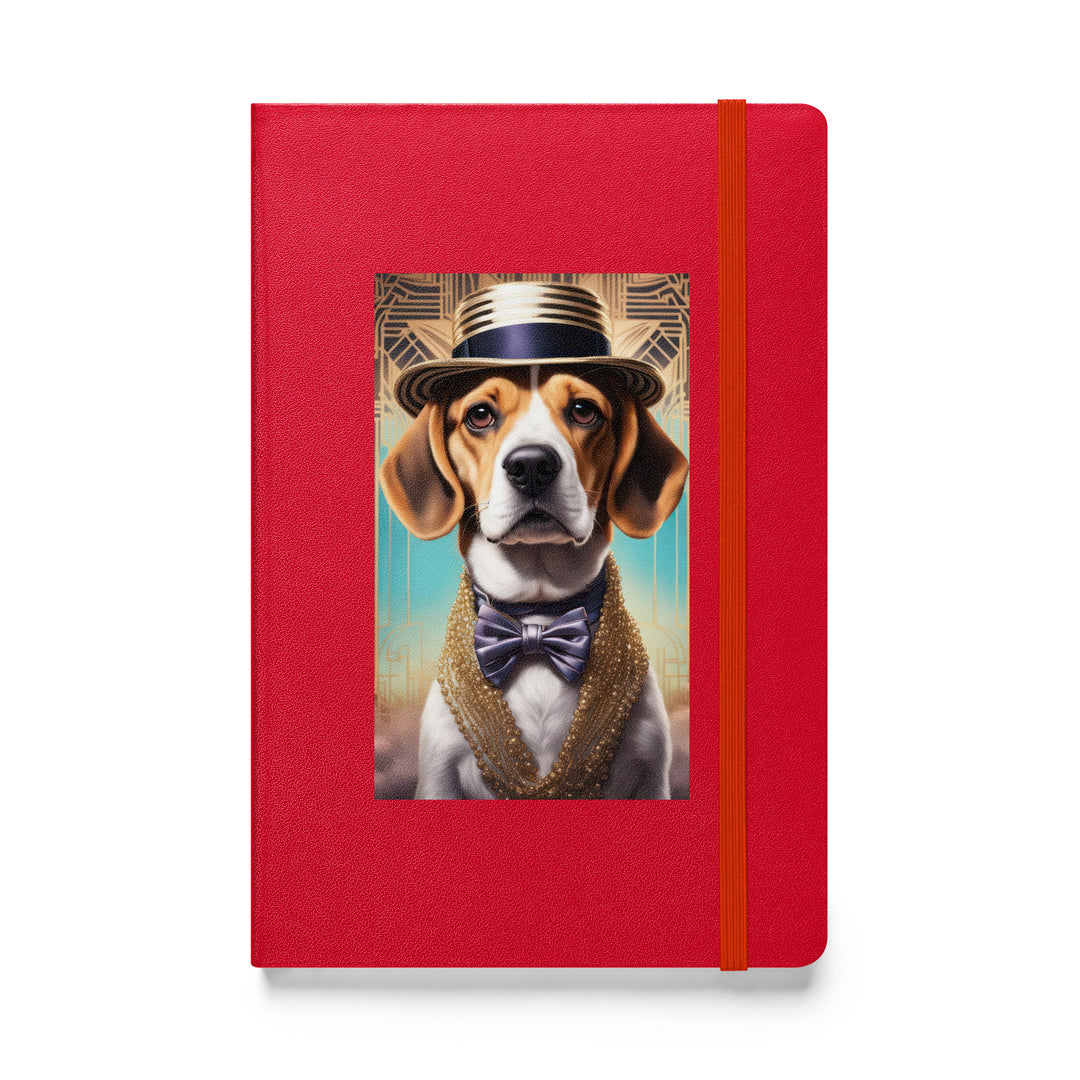 Beagle- Hardcover bound notebook v2