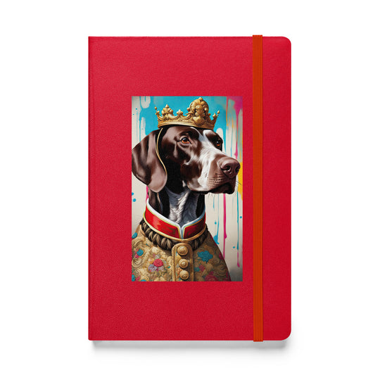 German Shorthaired Pointer- Hardcover bound notebook