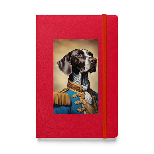 German Shorthaired Pointer- Hardcover bound notebook v2