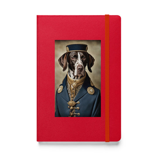 German Shorthaired Pointer- Hardcover bound notebook v3