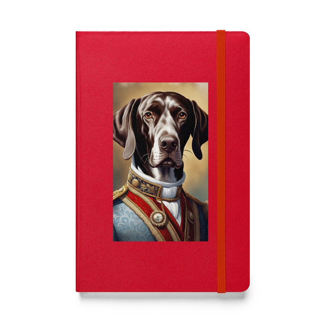 German Shorthaired Pointer- Hardcover bound notebook v4