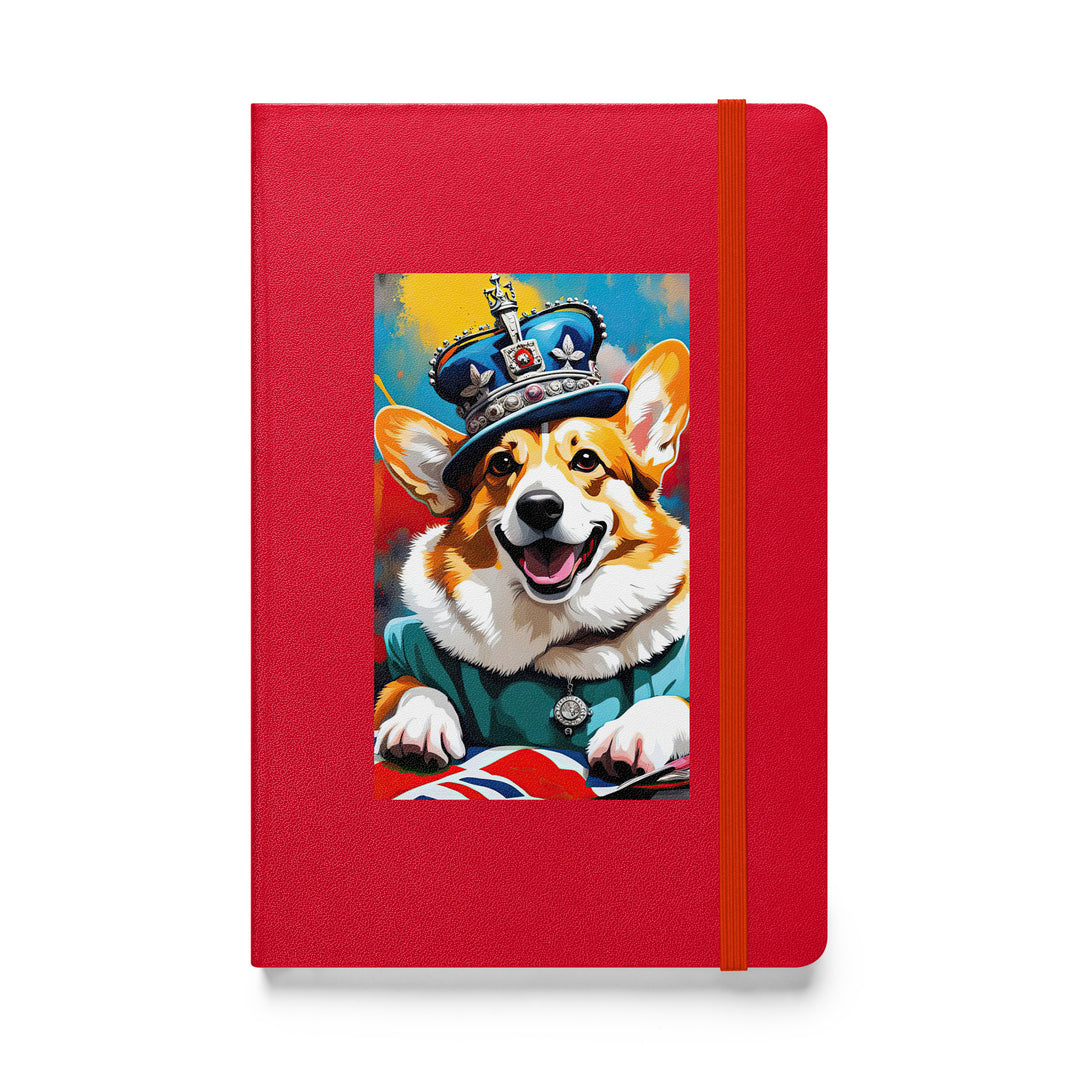 Pembroke Welsh Corgi- Hardcover bound notebook v2