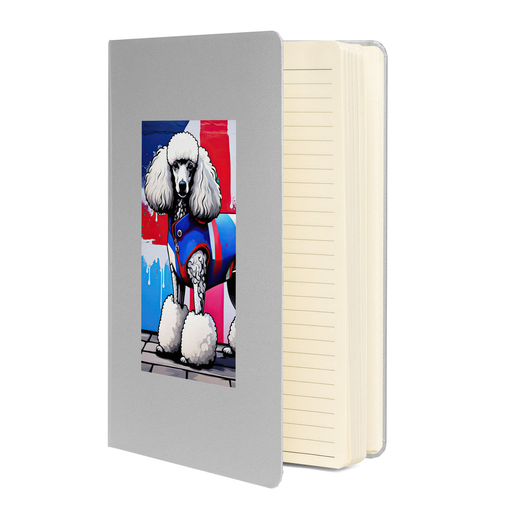 Poodle- Hardcover bound notebook v3