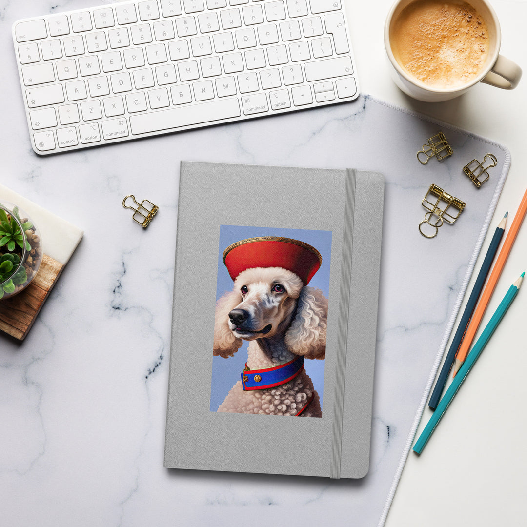 Poodle- Hardcover bound notebook v4