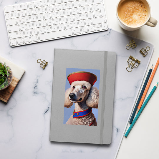 Poodle- Hardcover bound notebook v4
