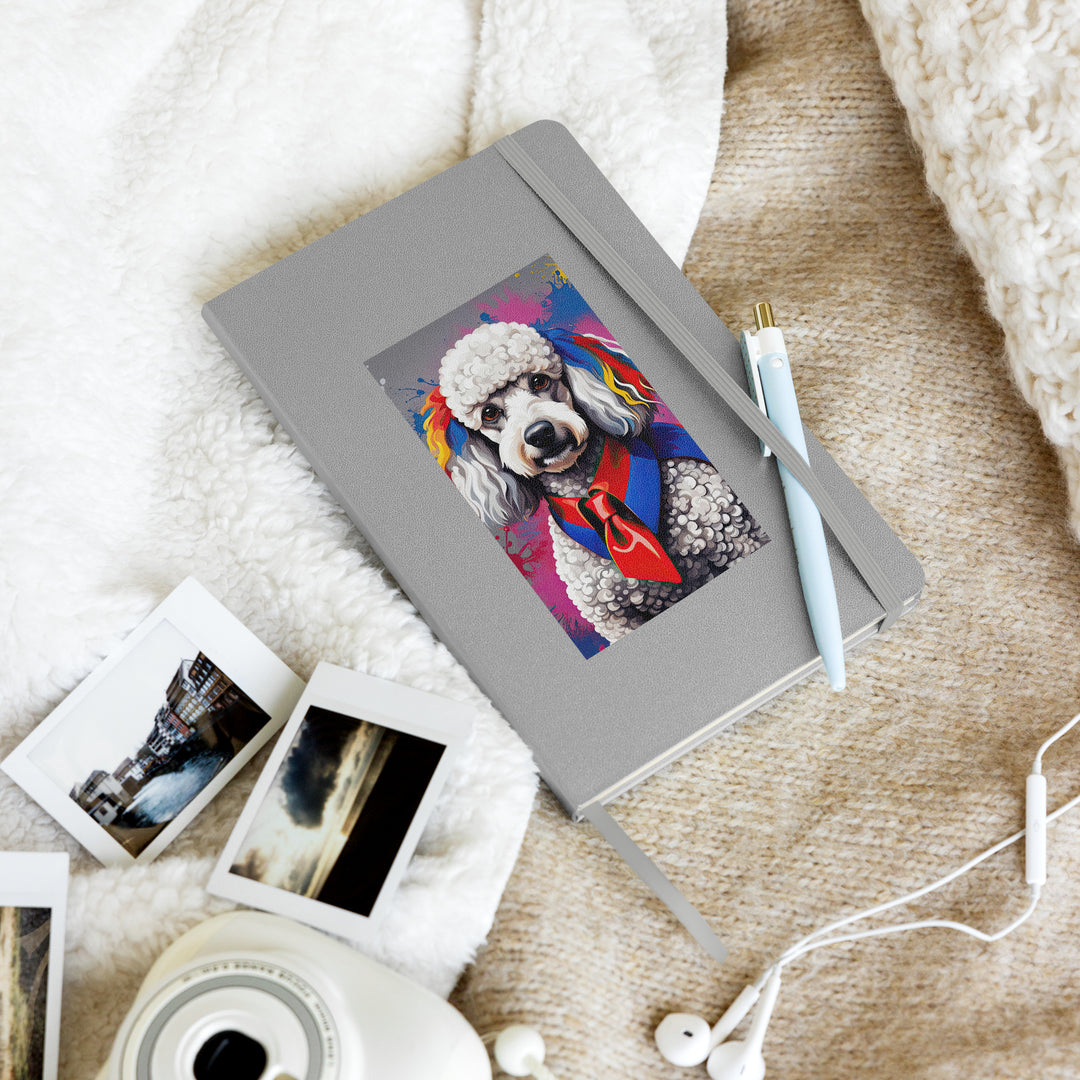 Poodle- Hardcover bound notebook v5