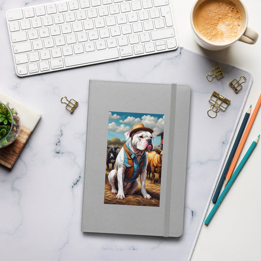 American Bulldog- Hardcover bound notebook v2