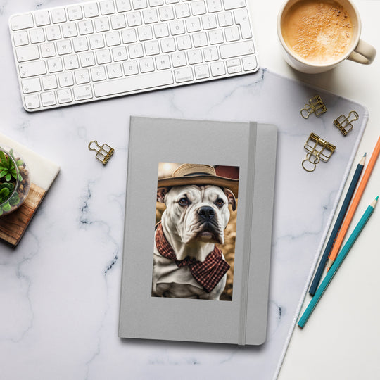 American Bulldog- Hardcover bound notebook v3