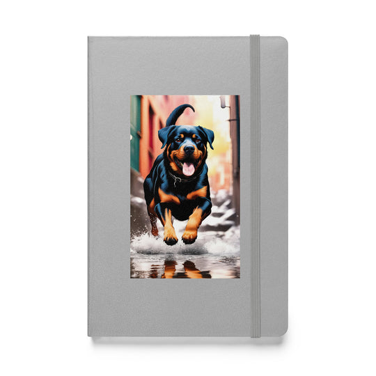 Rottweiler- Hardcover bound notebook v2