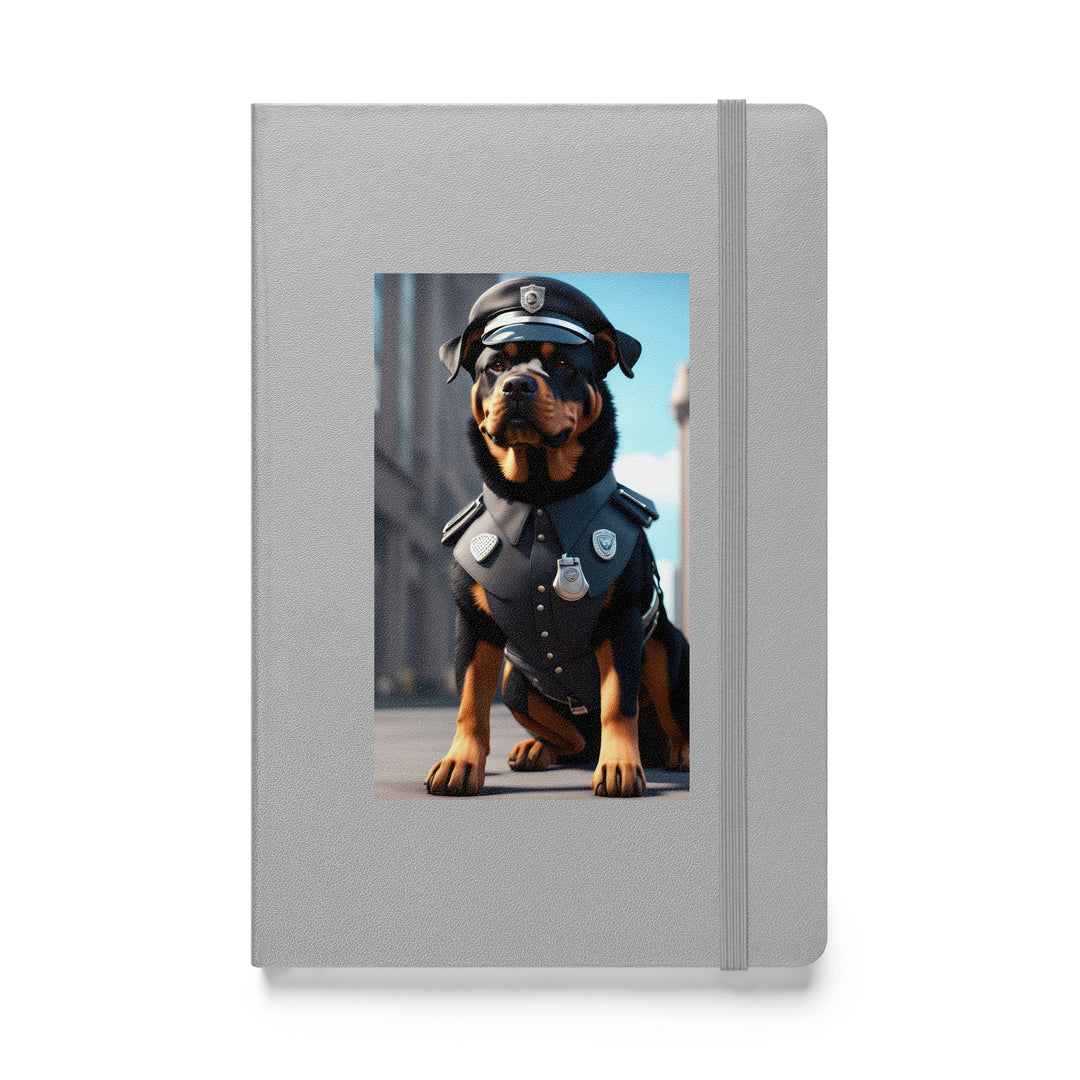 Rottweiler- Hardcover bound notebook v3