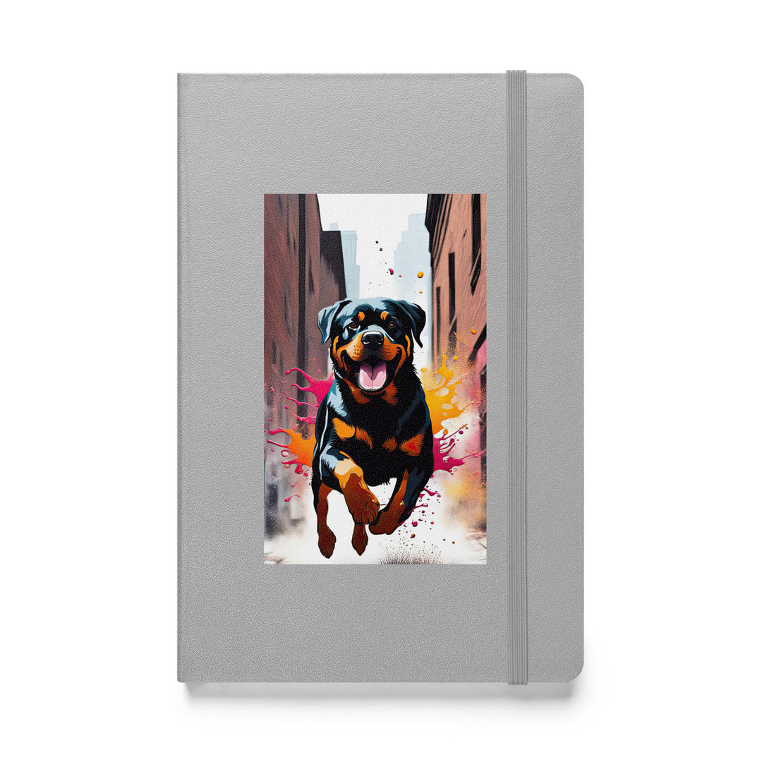 Rottweiler- Hardcover bound notebook v5