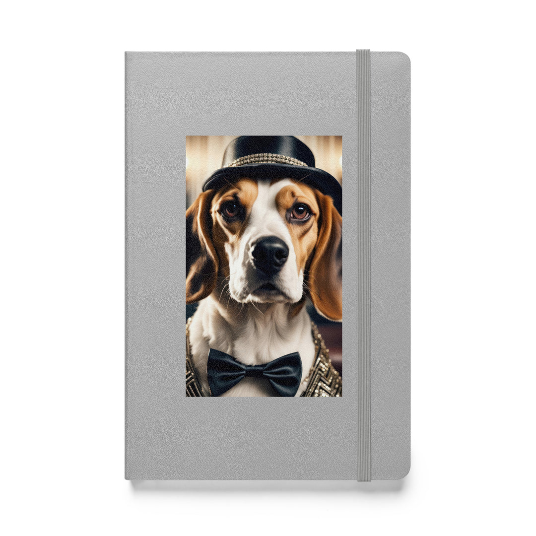 Beagle- Hardcover bound notebook