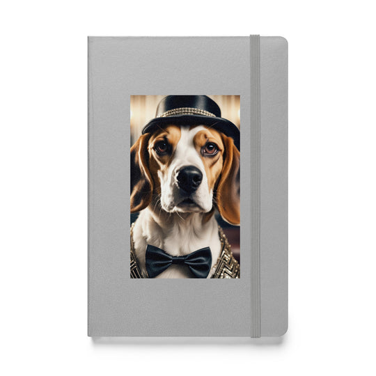 Beagle- Hardcover bound notebook