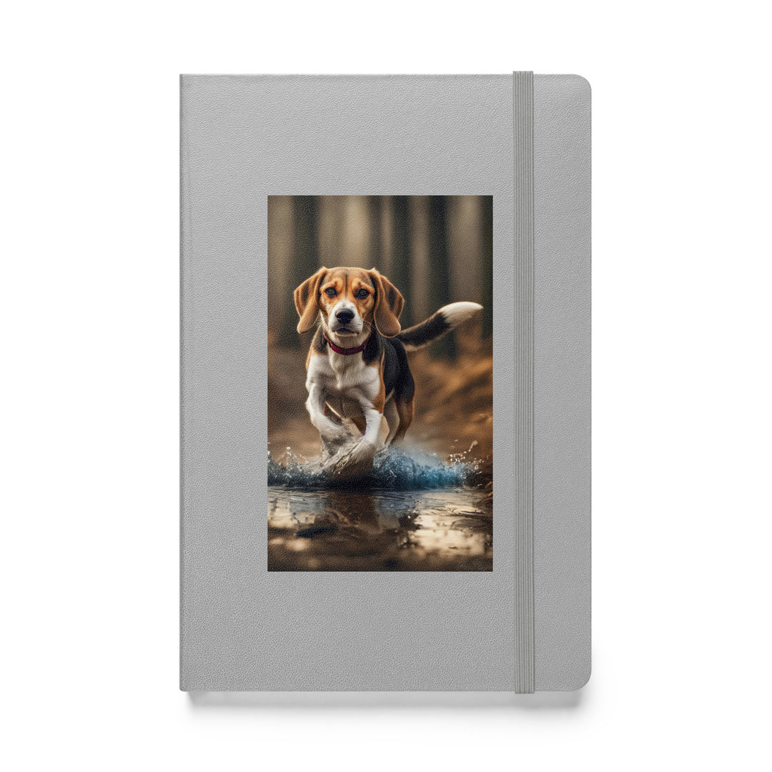 Beagle- Hardcover bound notebook v3