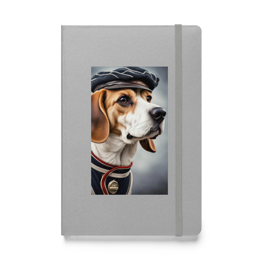 Beagle- Hardcover bound notebook v4